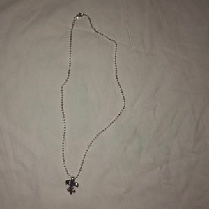 Mignon Faget fleur de lis necklace BRAND NEW